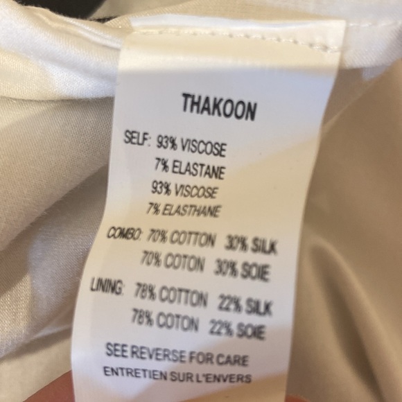 THAKOON | size M | Flower back Tee | white & black | brand new with tag - Picture 9 of 11